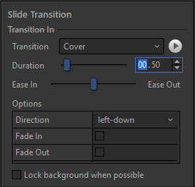 Main Transitions
